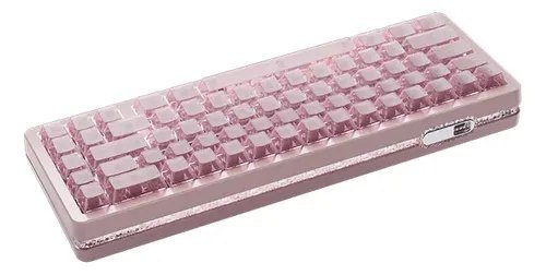 😱 Teclado Mecânico Vgn Neon 68 Com Fio, Hot-swappable, Para Es