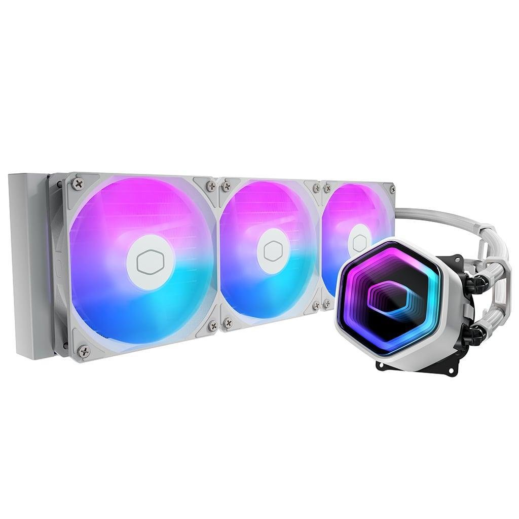 😱 Water Cooler Masterliquid Core Ii 360 Branco 3 Fans Argb
