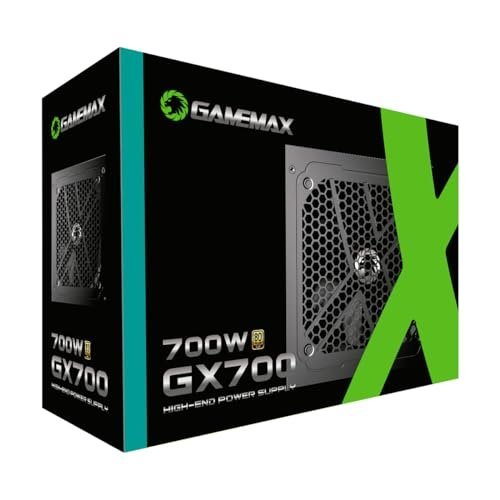 😱 Fonte Gamemax GX700, 700W, 80 Plus Gold, PFC Ativo, Preto