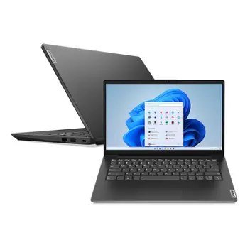😱 Notebook Lenovo V14 Intel Core i5-1135G7 8GB 256GB SSD W11 Home 14" FHD 82NM0012BR Preto