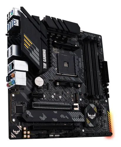 😱 Placa Mãe Asus Tuf B550m-plus, Ddr4, Am4, Matx, B550