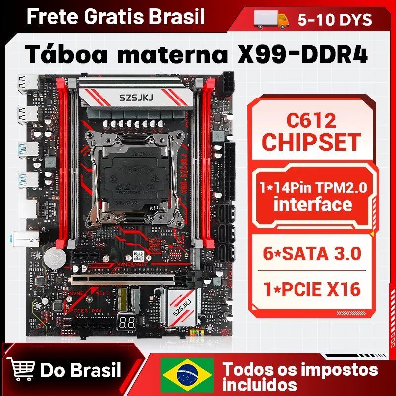 😱 X99 V1.0 SZSJKJ Chipset C612 + Xeon 2680v4
