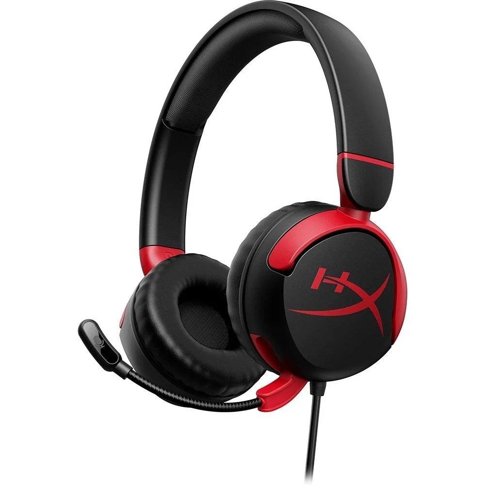 😱 Headset Gamer Infantil HyperX Cloud Mini, Com Fio e Limitador de Volume, USB-C, Preto 7G8F4AA