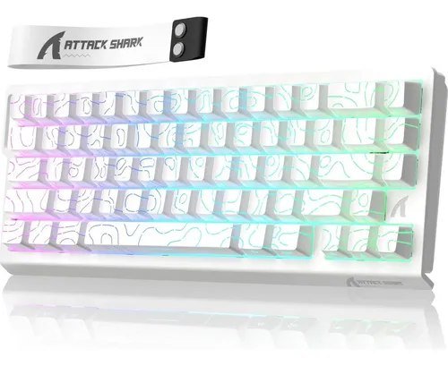😱 Teclado Mecânico Gamer Attack Shark X68he