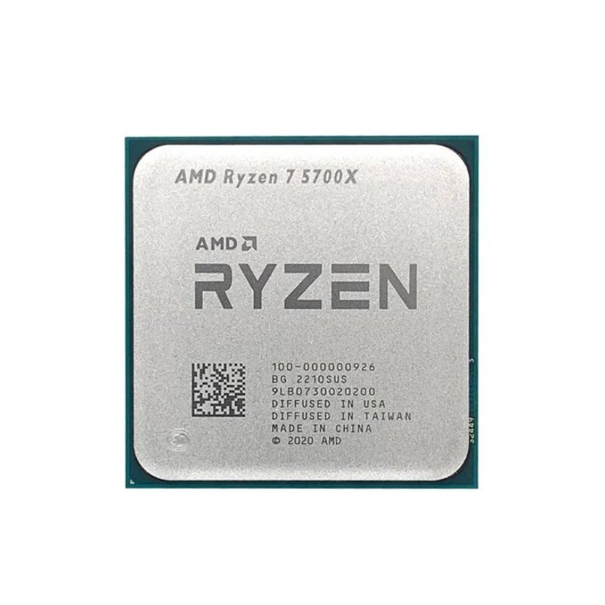 😱 AMD Ryzen 7 5700X, 3,4 GHz, 8 núcleos, 16 threads, cache de 32 MB, soquete AM4, OEM
