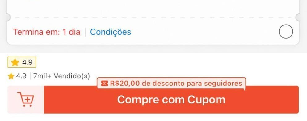 🚨 ATIVOU! CUPOM EXCLUSIVO SHOPEE! 🚨