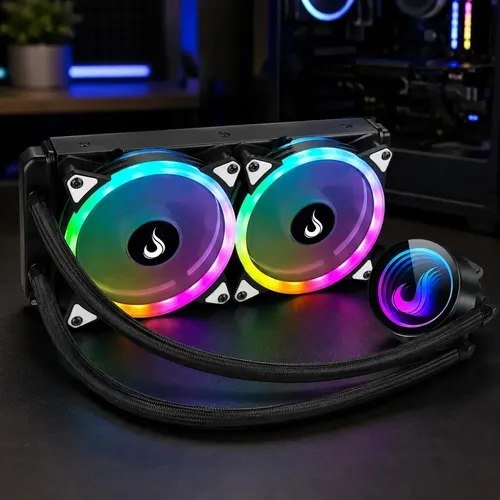 😱 Water Cooler 240mm Rise Mode Black Argb