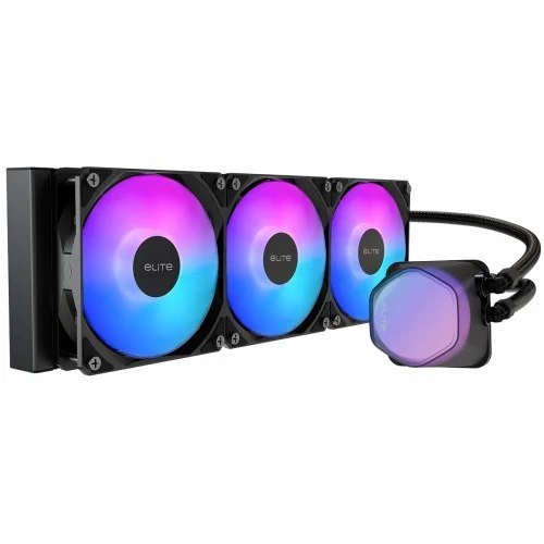 😱 Water Cooler Cooler Master Elite Liquid Argb 360Mm Intel Amd Preto Elw D36M A21Da R$