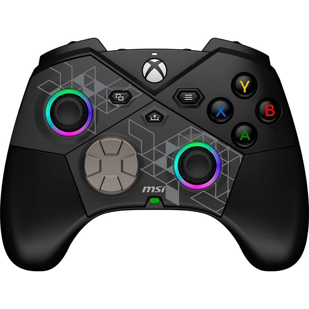 😱 Controle Gamer Sem Fio MSI Force Pro, 2.4 GHz Wireless, Bluetooth