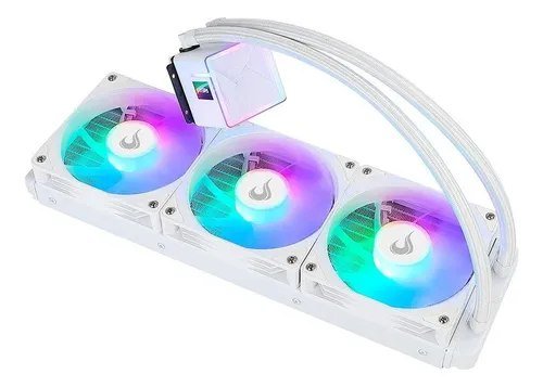 😱 Water Cooler Gamer Rise Mode Frost Argb Rainbow 360mm Branco