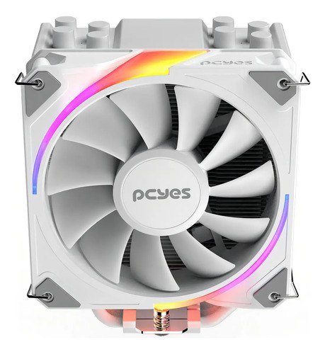 😱 Air Cooler Pcyes Frost Pulse Argb Cooler White Ghost