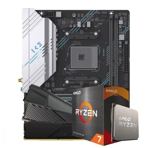 😱 Kit Upgrade Ryzen 7 5700X + Placa Mãe B550 + 16GB DDR4
