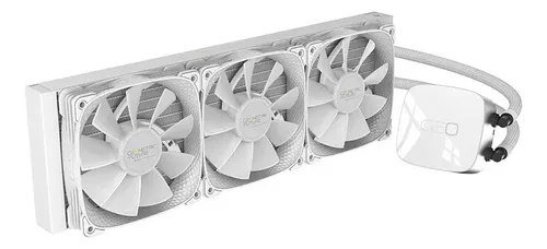 😱 Cooler Líquido AIO Geometric Future RGB 360mm Branco Eskimo Junior Neon