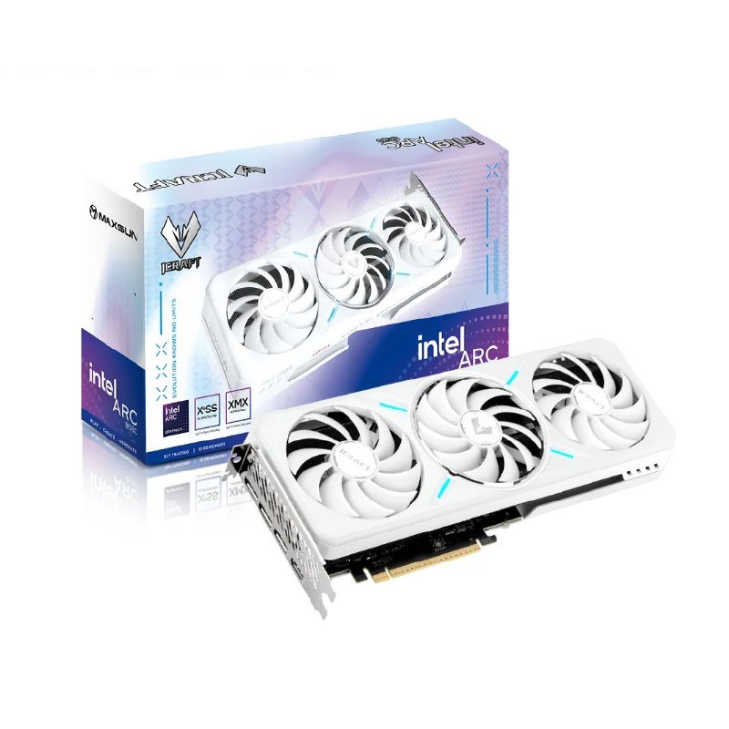 😱 Placa de Video Maxsun Intel ARC B580 iCraft, 12GB, GDDR6, 192-bit, 8703-000CA147-0002