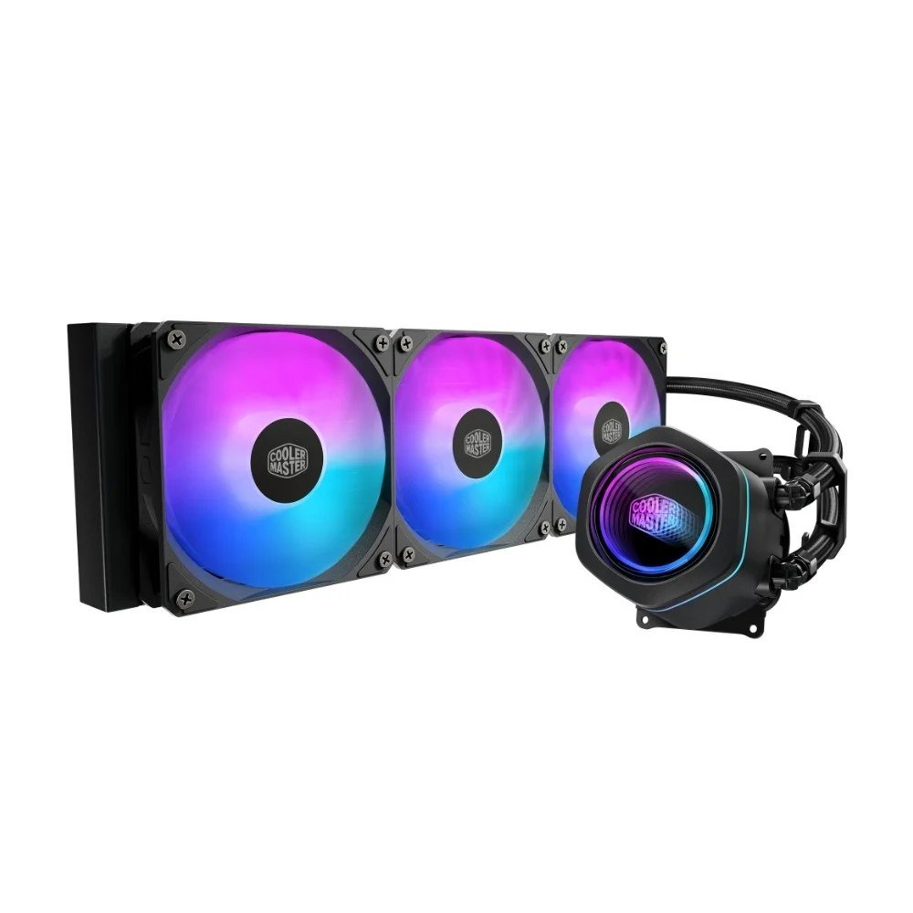 😱 Water Cooler Cooler Master MasterLiquid Core Nex 360, Argb, Intel e Amd, 360mm, Preto - Mlx-D36m-A18pa-R1