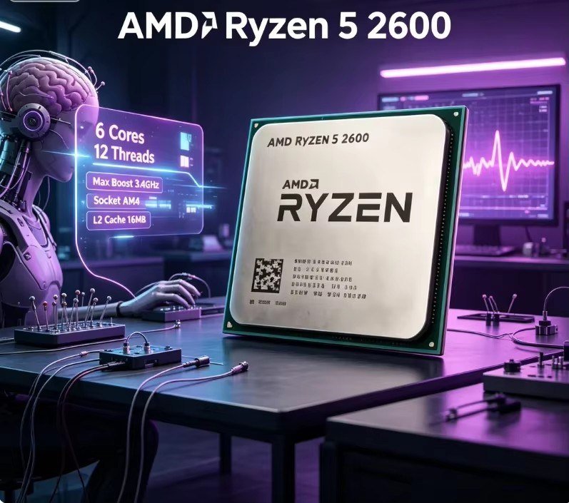 😱 Ryzen 5 2600 6/12