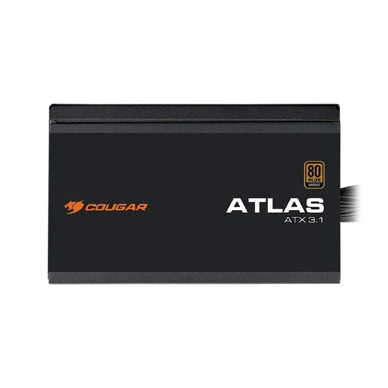 😱 Fonte Cougar Atlas, 650W, 80 Plus Bronze, ATX 3.1, PFC Ativo, Preto
