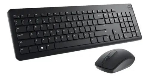 😱 Combo Teclado E Mouse Sem Fio Dell Km3322w