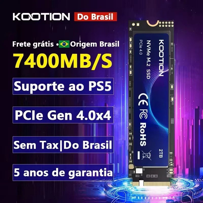 😱 SSD NVME 1TB KOOTION x16 Plus