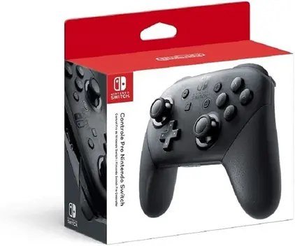 😱 Controle Nintendo Switch Pro, Preto