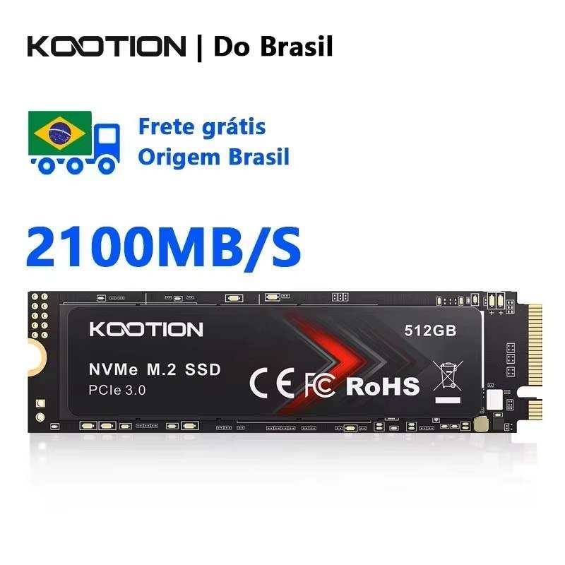 😱 SSD KOOTION X15Lite NVMe M2 512GB PCIe 3.0x4