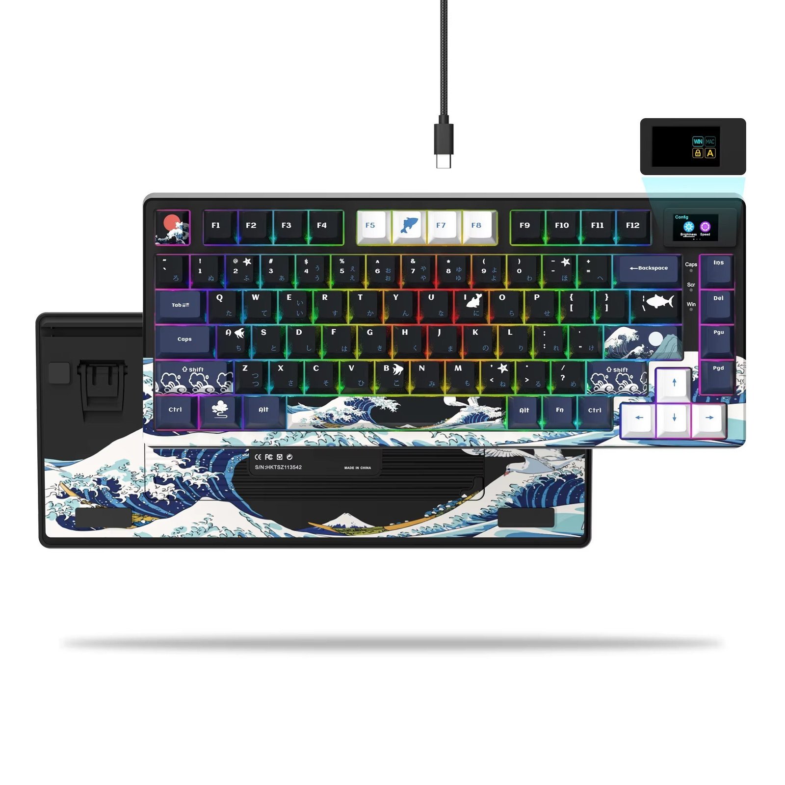 😱 Teclado Mecânico Womier Xvx S-K80