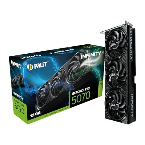 😱 Palit RTX 5070 Infinity 3 12GB GDDR7 12.288 MB (Seminovo)