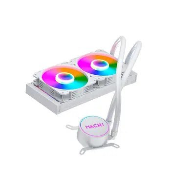 😱 Water Cooler MACH1 Logic, RGB, 240mm, AMD e Intel, Branco - GK240W