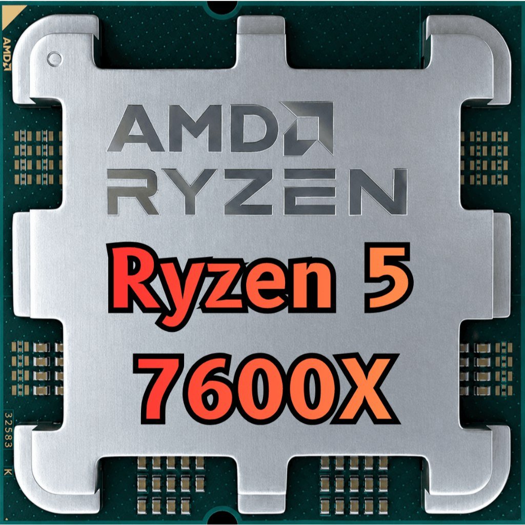 😱 Processador AMD Ryzen 5 7600X, 4.7GHz (5.3GHz Max Turbo), Cache 38MB, 6 Núcleos, 12 Threads, AM5, Com Vídeo Integrado