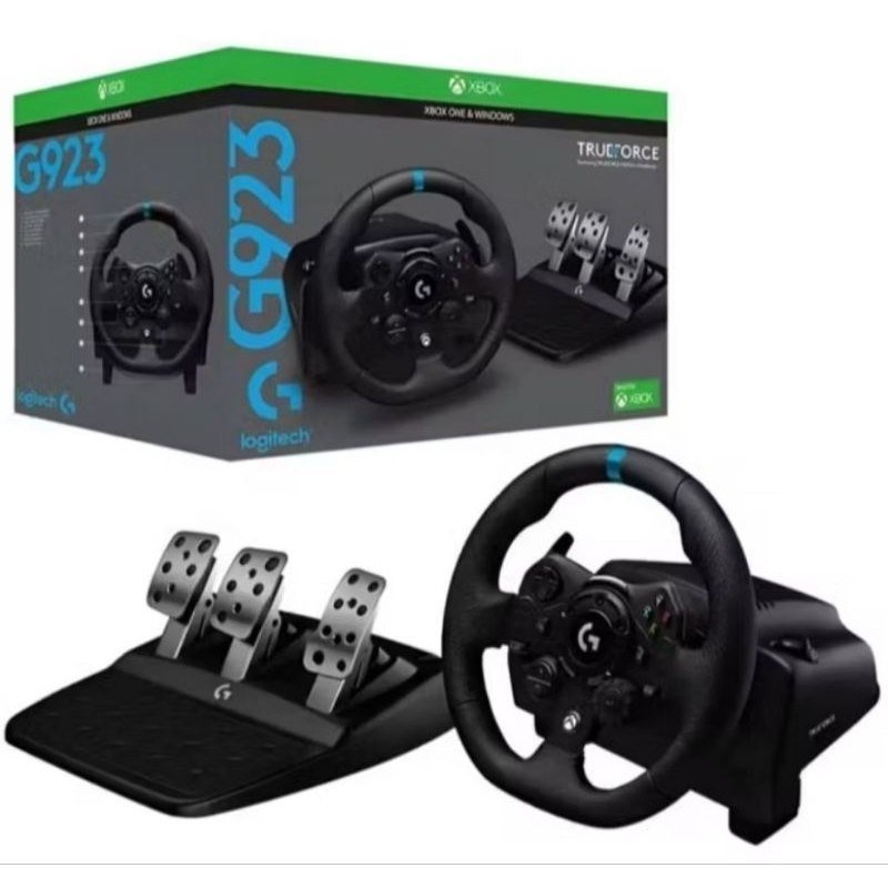 😱 Volante Gamer Logitech G923 para Xbox Series X|S Xbox One/Pc com TRUEFORCE novo lacrado + NFe
