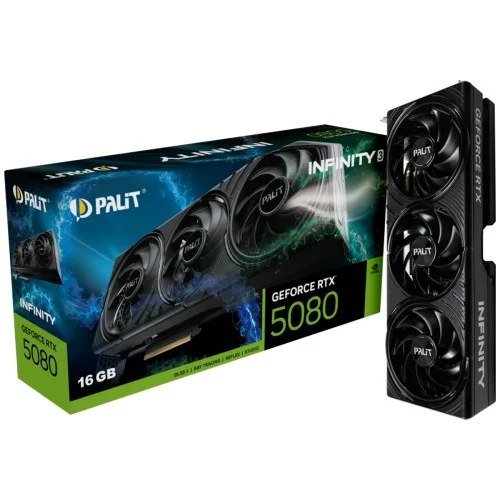 😱 Placa de Vídeo Palit RTX 5080 Infinity 3 16GB GDDR7