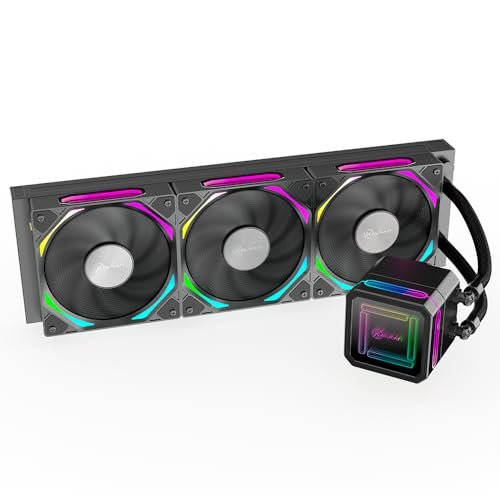 😱 Water Cooler Gamer Kalkan Delta 360 Wireless ARGB Preto