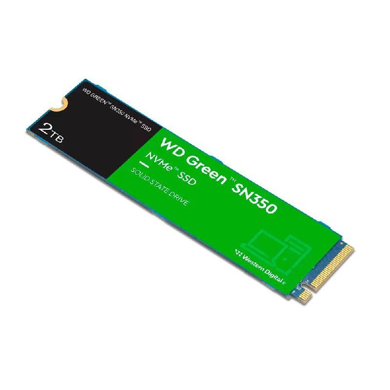 😱 SSD WD Green SN350 2TB M.2 2280 NVME PCIE 3.0 3200Mb/s - WDS