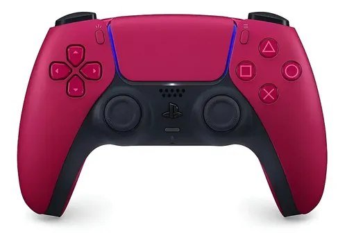😱 Controle joystick sem fio Sony PlayStation Dualsense vermelho cósmico