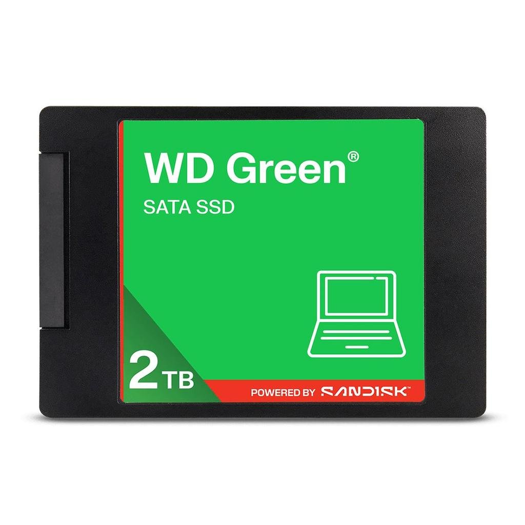 😱 SSD WD Green 2.5'' 2TB SATA III 545 Mb/s WDS200T5G0A