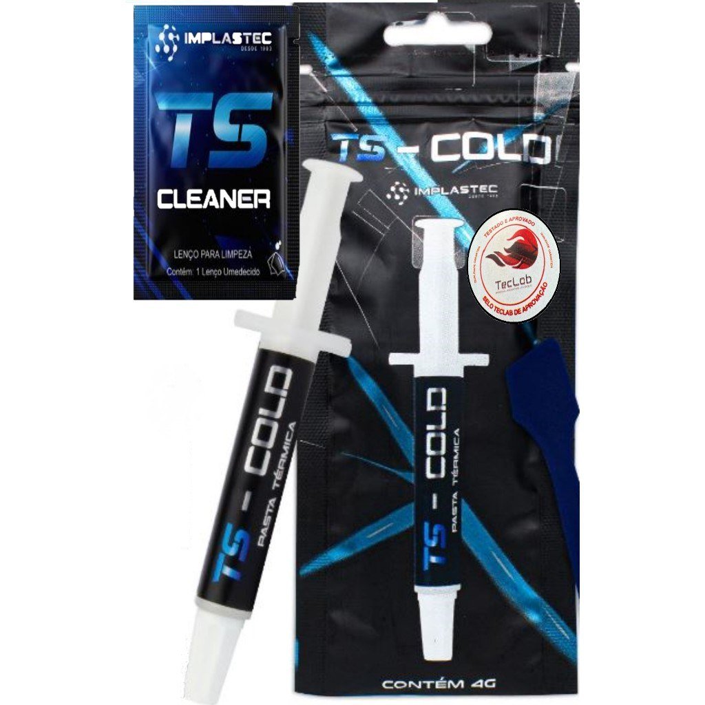 😱 Pasta Térmica Ts Cold 4g 10.5W/mk