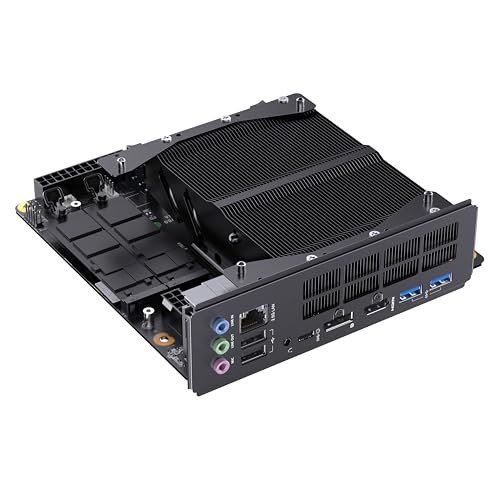 😱 MINISFORUM Placa mãe BD795i SE AMD Ryzen 9 7945HX(16C/32T) Barebone Gaming PC, 2 x slots DDR5 SODIMM HDMI + DP + USB-C saídas de vídeo triplas, 2x slots DDR5 SODIMM Mini PC, 2.5G RJ45, placa de vídeo