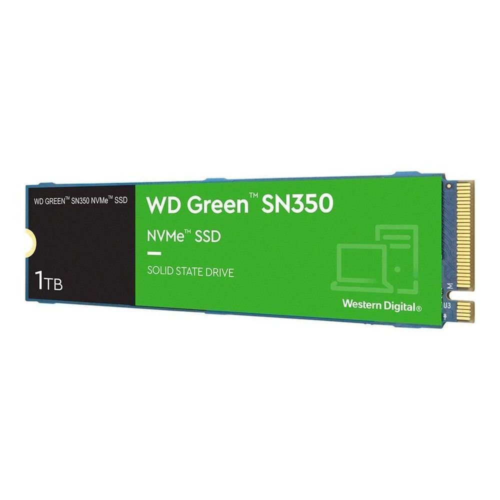 😱 SSD M.2 NVMe 1TB Western Digital WD Green SN350 Leitura/Gravação Até 3200/2500MB/s WDS100T3G0C