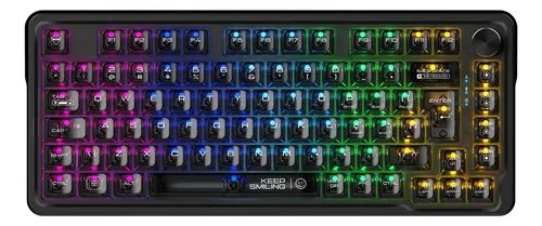 😱 Teclado Magnético Machenike K500 M81 Rgb 8000hz Ptbr Preto Português Brasil