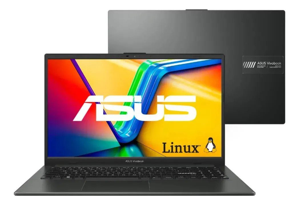 😱 Notebook Asus Vivobook Go 15 Amd Ryzen 5 7520u 16GB 512ssd Mixed Black