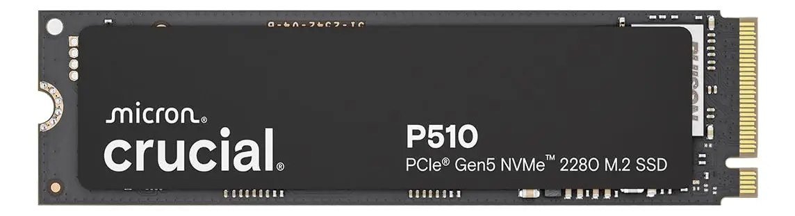 😱 2Tb Gen5 Ssd PCIe5 Nvme Crucial P510 de 2 Tb de 5ª geração a 11,000 Mb/s