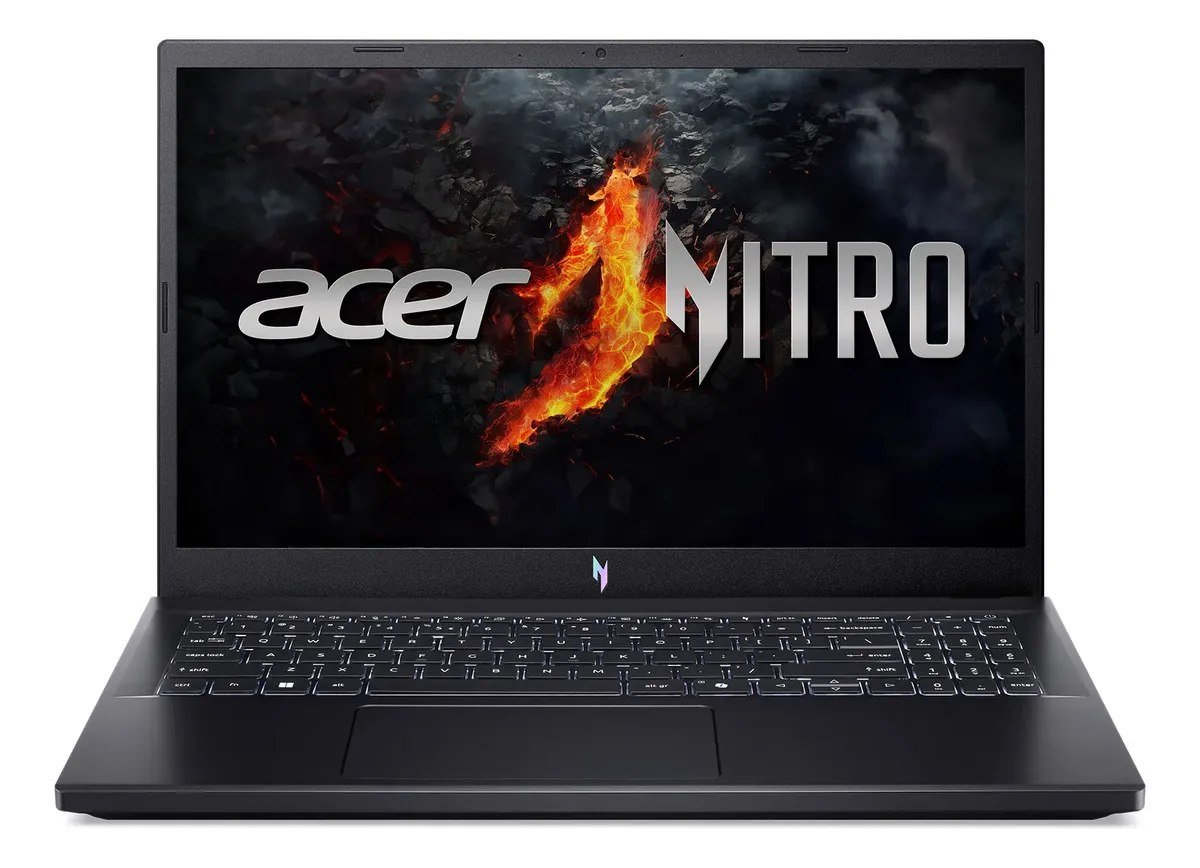 😱 Notebook Gamer 15.6" Acer Nitro V 15 com Processador AMD Ryzen 7 7735HS Placa de Vídeo NVIDIA GeForce RTX 4050 de 6GB Memória RAM de 8GB DDR5 SSD de 512GB Tela