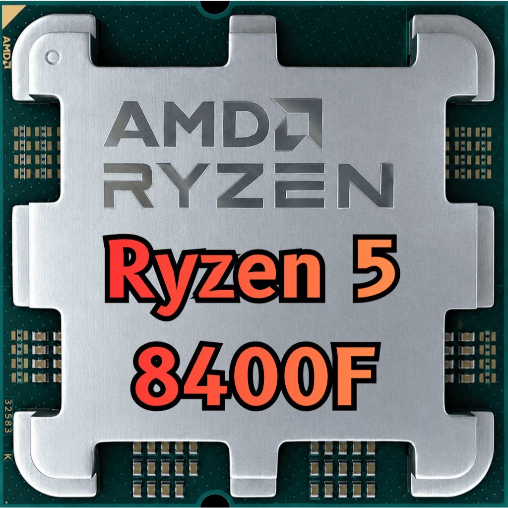 😱 Processador Amd Ryzen 5 8400F, 4.2 GHz (4.7 GHz Max Turbo), Cache 22Mb, 6 Núcleos, 12 Threads, Am5, Sem Vídeo Integrado