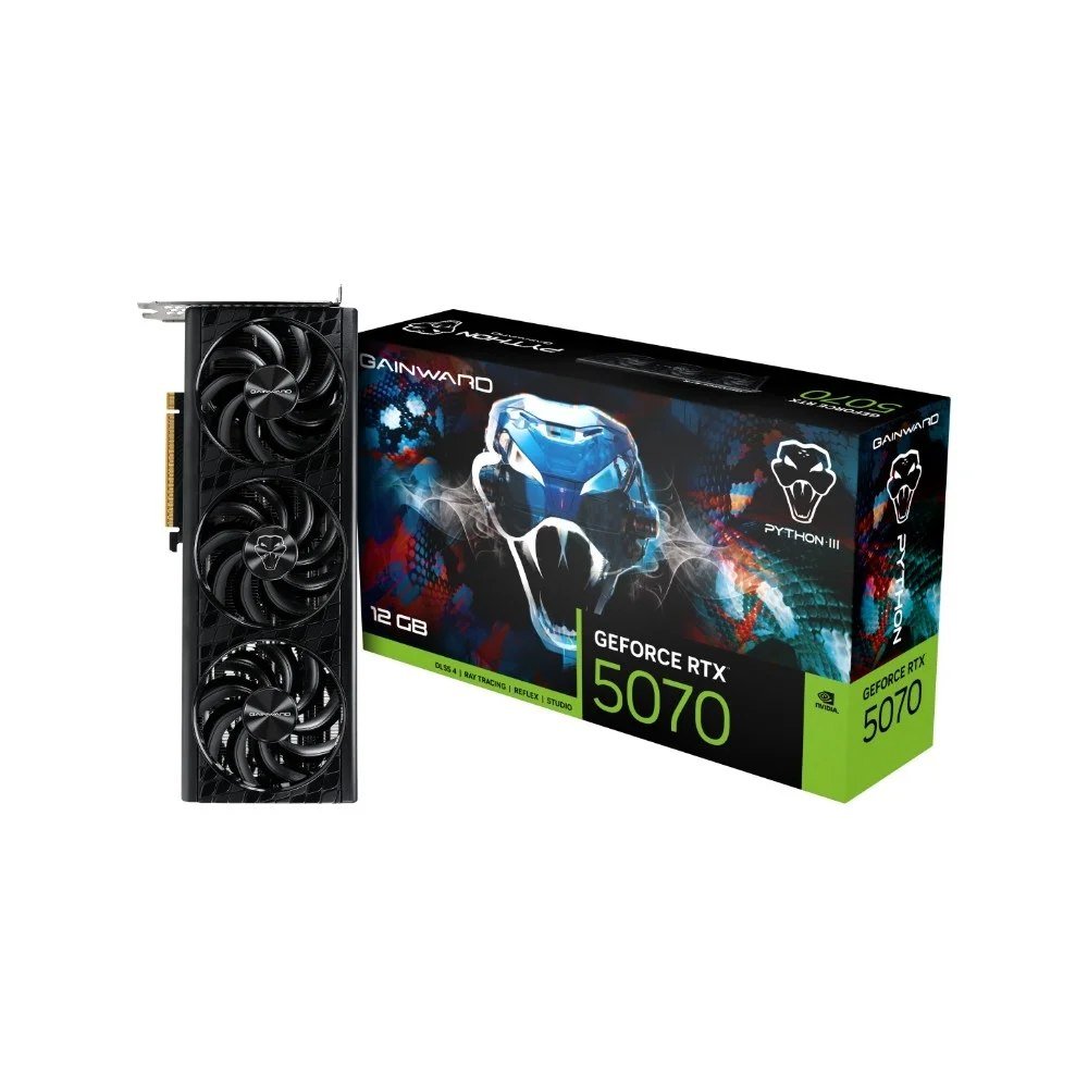 😱 Placa De Video Nvidia Gainward Rtx 5070 12GB Python Iii