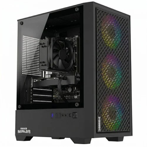 😱 PC GAMER CAPTAIN AMD Ryzen 5 5500F / AMD Radeon RX 7600 / 8GB DDR4 / SSD 512GB