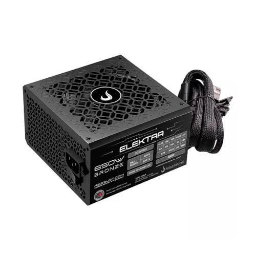 😱 Rise Mode Elektra Fonte Gamer 650W 80 Plus Bronze Pfc Ativo