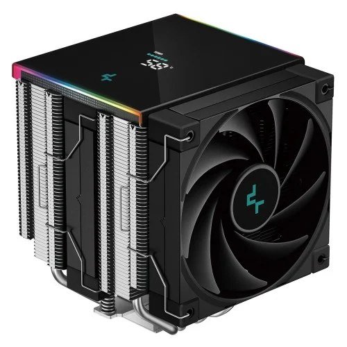 😱 Cooler Para Processador DeepCool AK620 Digital SE, 120mm, Intel-AMD, ARGB, Display LCD, Preto