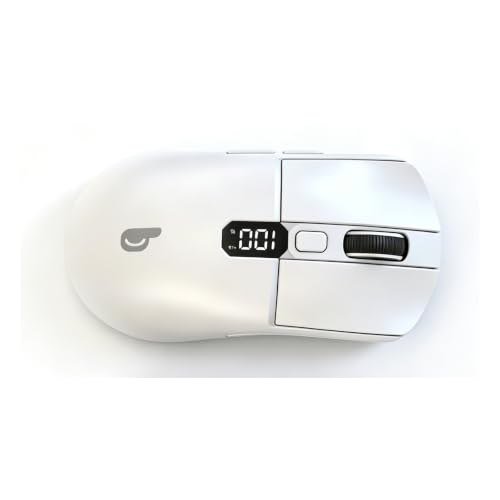 😱 Mouse Sem Fio M30 3 Modos Bluetooth 5.2 2.4GHz Recarregável Tipo-C Branco