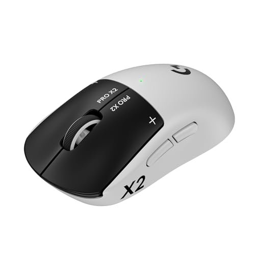😱 Mouse Gamer Sem Fio Logitech G Pro X2 Superstrike Lightspeed, Ultraleve (61 g), Usb-C