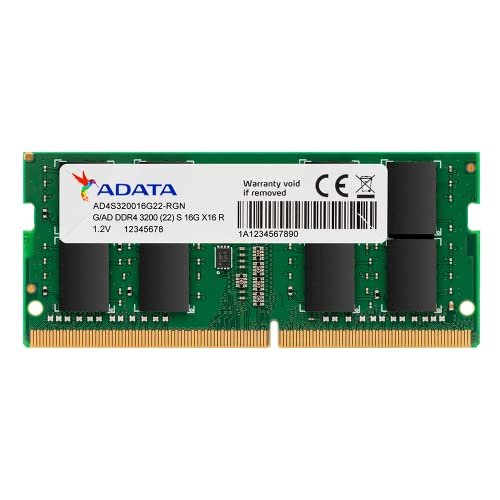 😱 Memória Notebook Adata 8Gb Ddr4 3200 MHz So-Dimm Ad4s32008g22-Sgn